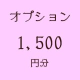 オプション1500円分