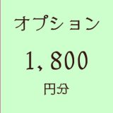 オプション1800円分